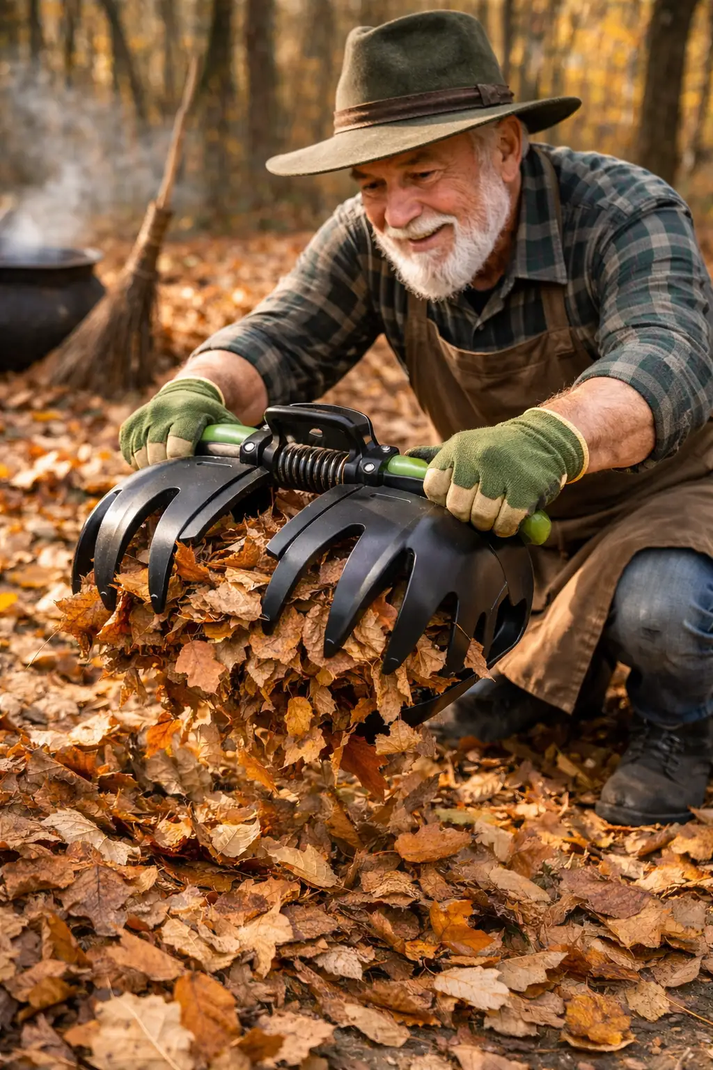 HYDRAUNIT lombszedő gép ember által kezelt